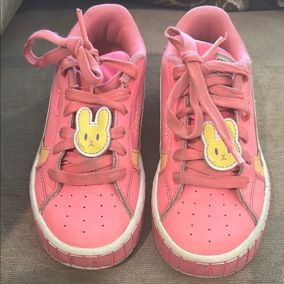 Puma Kids Sneakers - Pink and Yellow - Picture 3 of 9